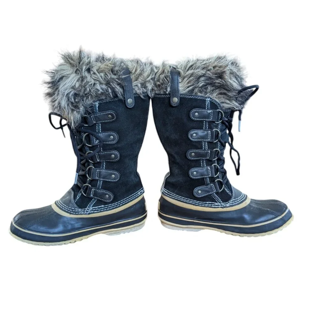 Sorel 💦Waterproof💦 & ♨️Insulated♨️ Joan of Arctic Winter Snow Boots Size 7 - Picture 6 of 14